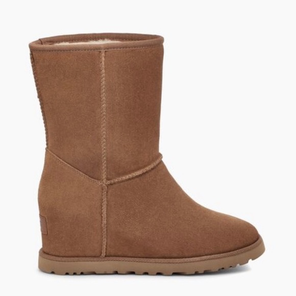 UGG Chestnut CLASSIC FEMME SHORT - Picture 2 of 11